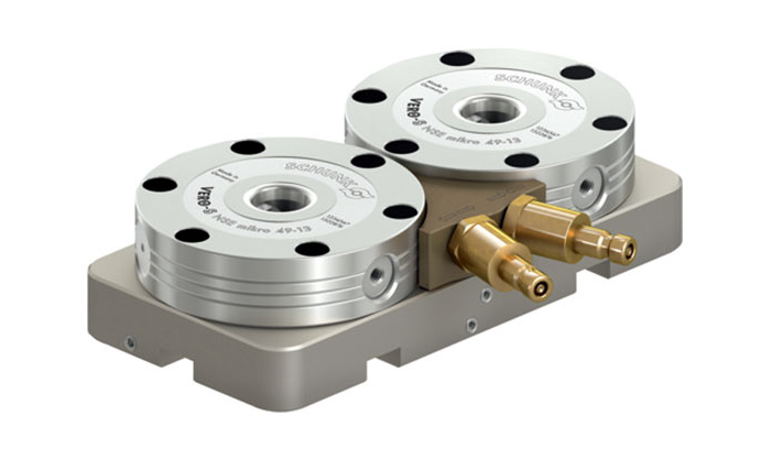 Schunk quick change clamping system